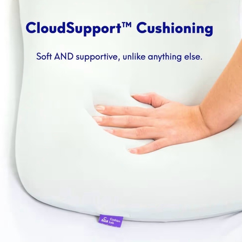 C CUSHION LAB Deep Sleep Pillow/Ergonomic Contour Design for Side & Back Sleeper - Picture 13 of 16